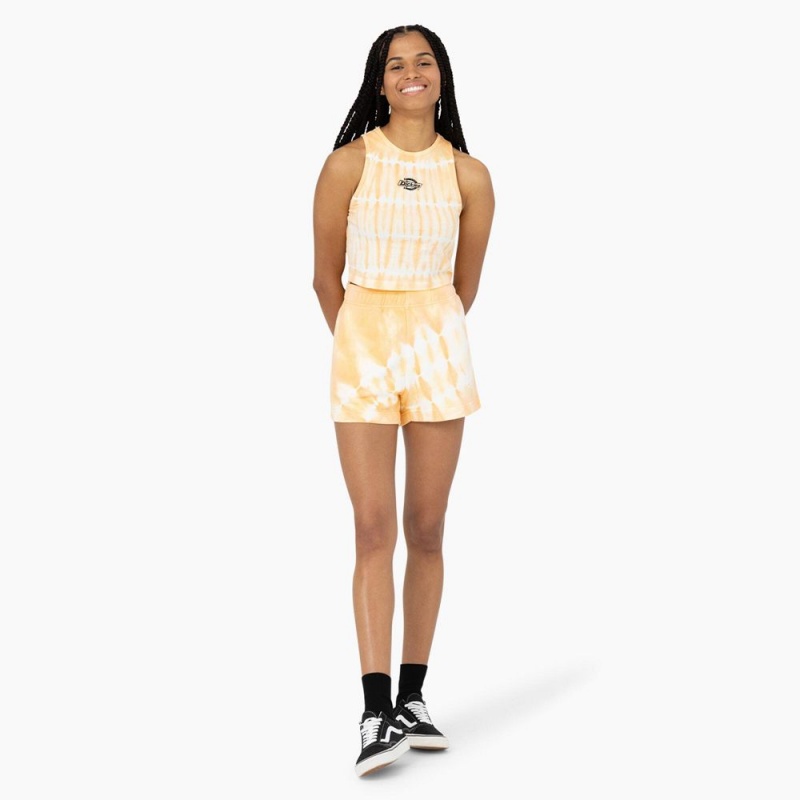 Yellow Dickies Westfir Women's Tank Top | 142-JRYKTD